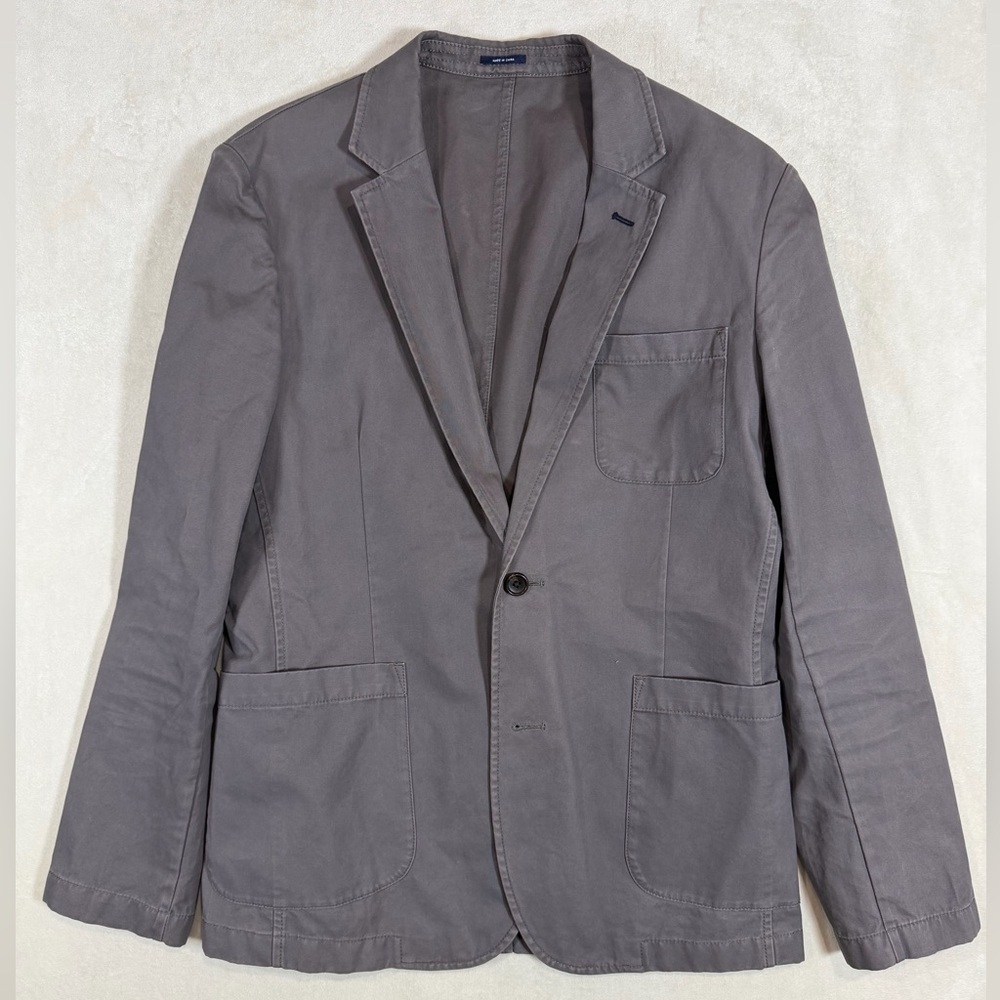 Bonobos Size Small 100% Cotton Classic Gray Sport Coat Blazer